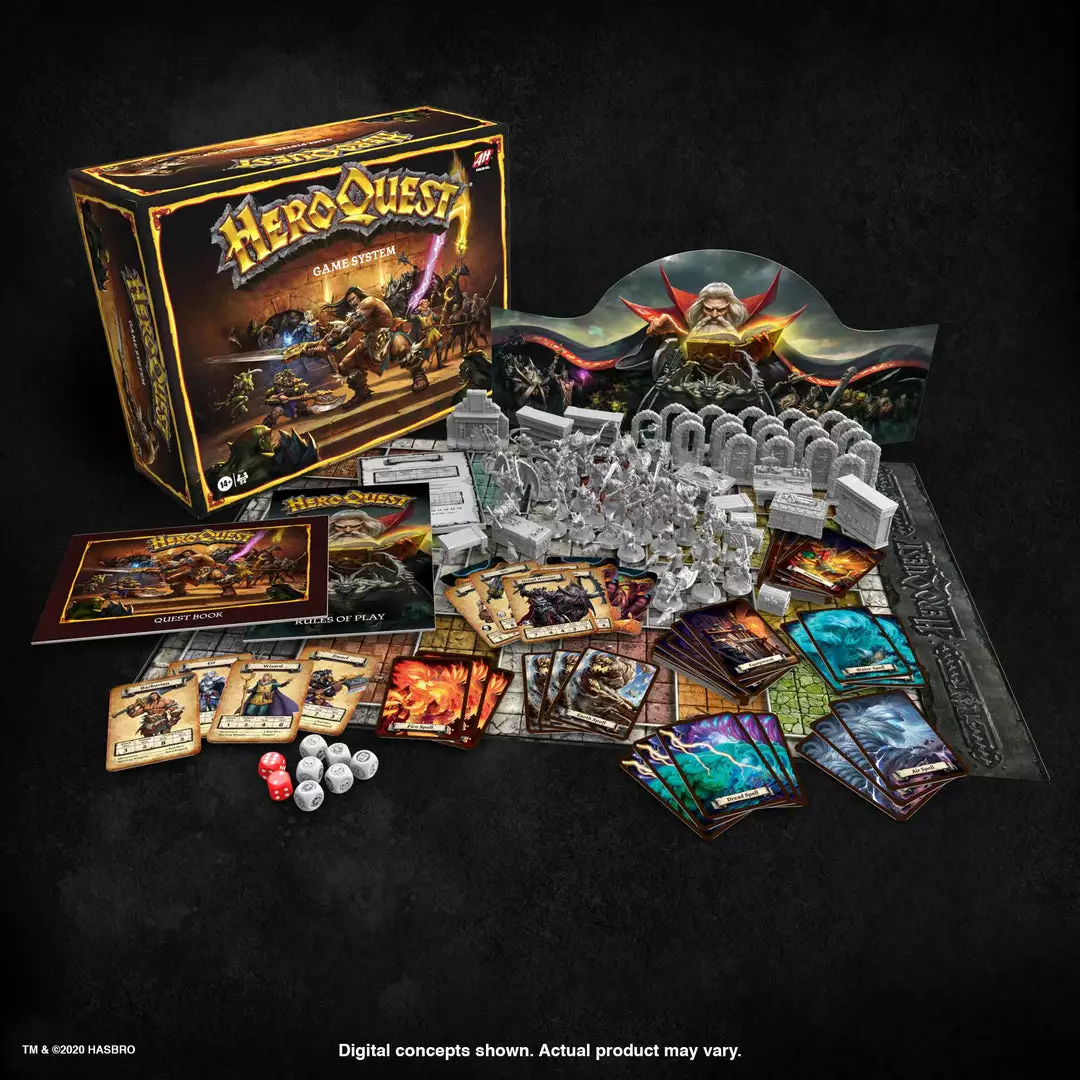 Hasbro Gaming HeroQuest - Mythic Tier 6 Hasbro Gaming HeroQuest - Mythic Tier