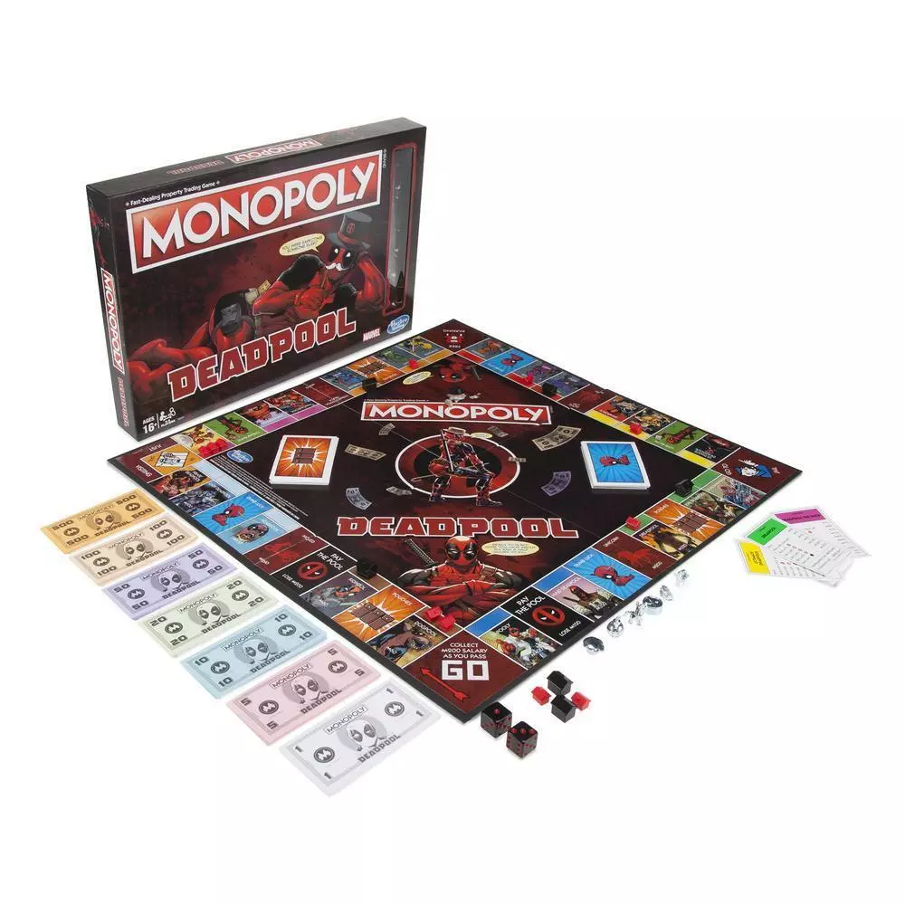 Monopoly: Marvel Deadpool Edition Other Brands 5 Monopoly: Marvel Deadpool Edition Other Brands