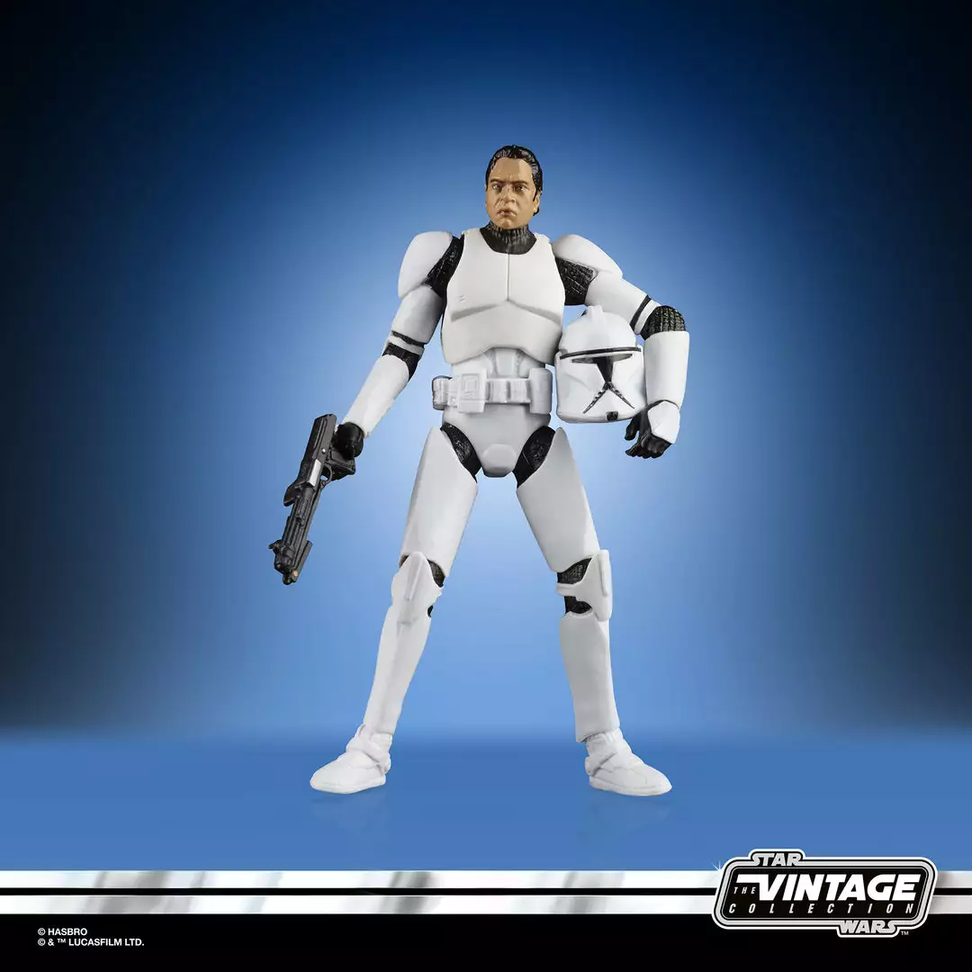 Star Wars The Vintage Collection Clone Trooper Toy Action Figure 4 Star Wars The Vintage Collection Clone Trooper Toy Action Figure