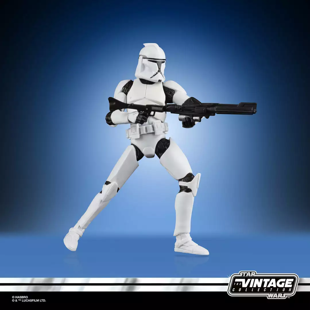 Star Wars The Vintage Collection Clone Trooper Toy Action Figure 3 Star Wars The Vintage Collection Clone Trooper Toy Action Figure