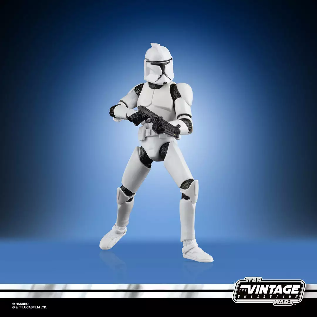 Star Wars The Vintage Collection Clone Trooper Toy Action Figure 5 Star Wars The Vintage Collection Clone Trooper Toy Action Figure