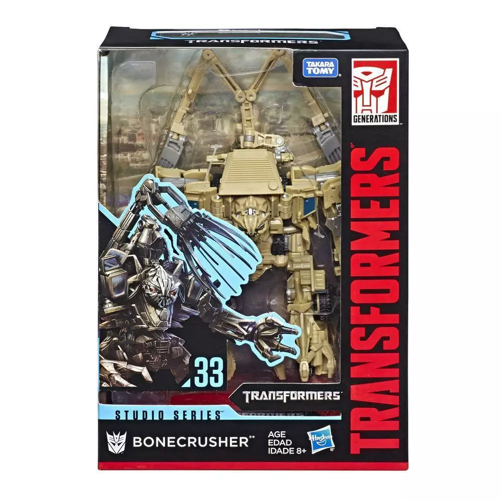 Transformers Studio Series 33 Voyager Class Movie 1 Bonecrusher Action Figure 12 Transformers Studio Series 33 Voyager Class Movie 1 Bonecrusher Action Figure