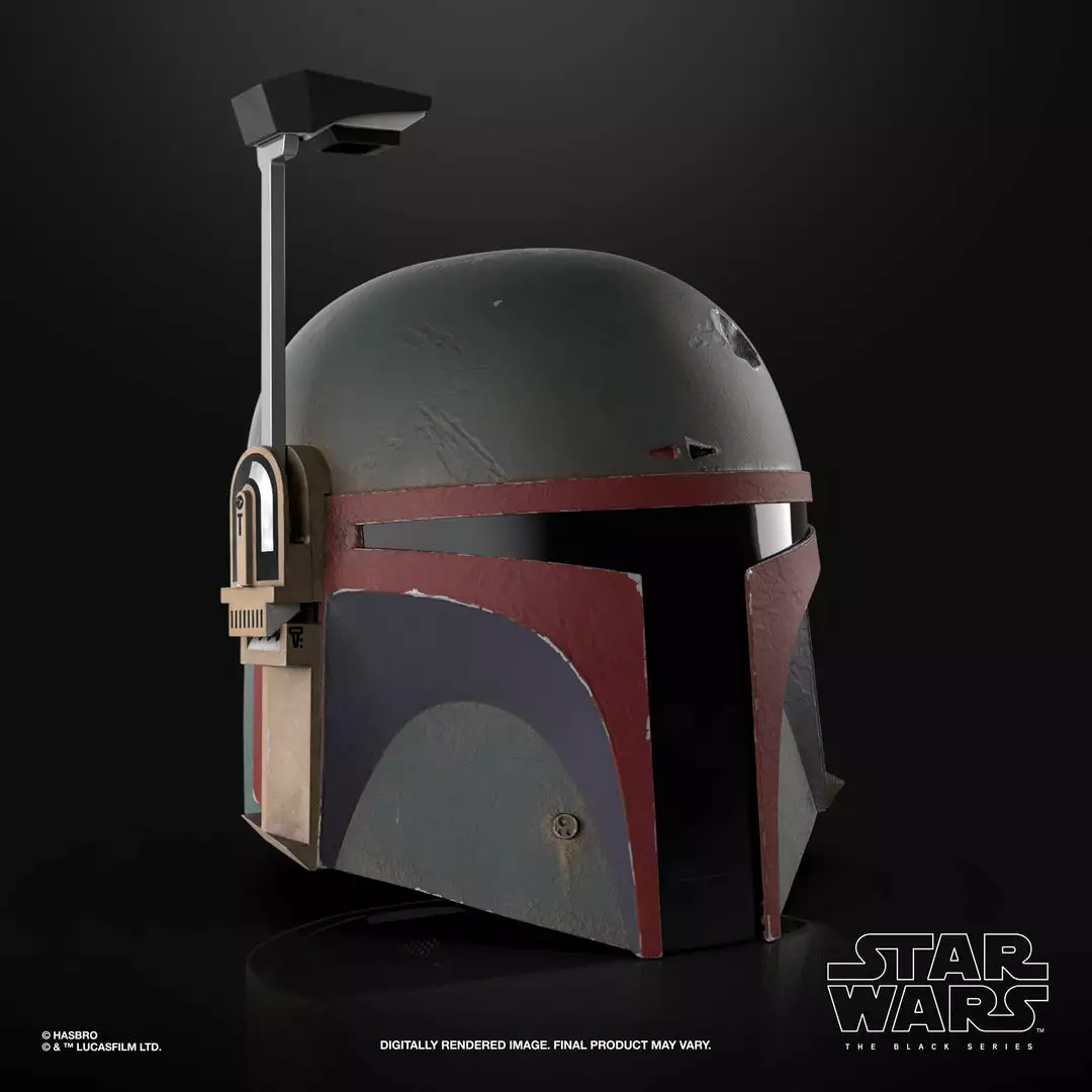 Star Wars The Black Series Boba Fett (Re-Armored) Premium Electronic Helmet 7 Star Wars The Black Series Boba Fett (Re-Armored) Premium Electronic Helmet