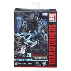 Transformers Studio Series 28 Deluxe Class Movie 1 Barricade Figure 14 Transformers Studio Series 28 Deluxe Class Movie 1 Barricade Figure