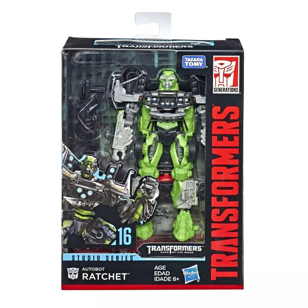 Transformers Studio Series 16 Deluxe Class Transformers: Dark Of The Moon Autobot Ratchet Figure 8 Transformers Studio Series 16 Deluxe Class Transformers: Dark Of The Moon Autobot Ratchet Figure