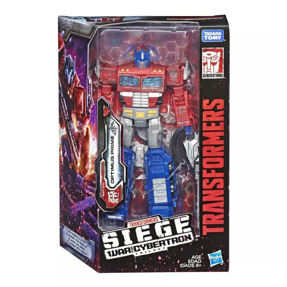 Transformers Generations War For Cybertron: Siege Voyager Class WFC-S11 Optimus Prime Action Figure 8 Transformers Generations War For Cybertron: Siege Voyager Class WFC-S11 Optimus Prime Action Figure
