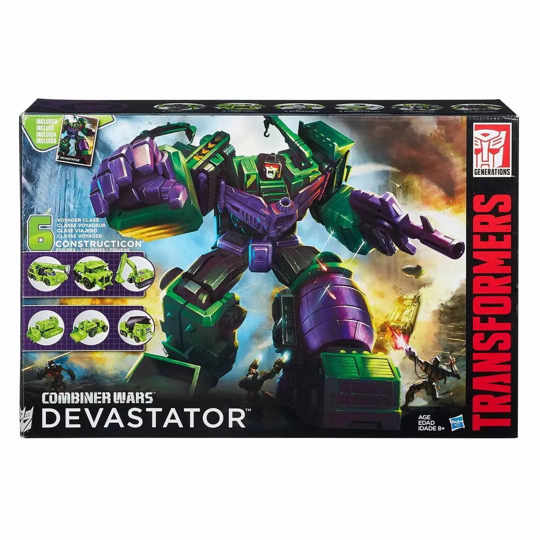 Transformers Generations Combiner Wars Devastator 6 Transformers Generations Combiner Wars Devastator