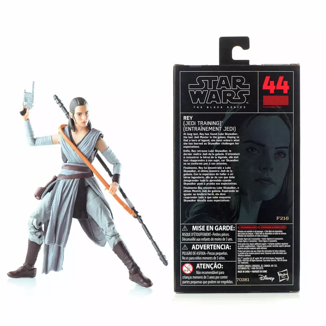 Star Wars The Black Series Rey (Jedi Training) Figure 8 Star Wars The Black Series Rey (Jedi Training) Figure