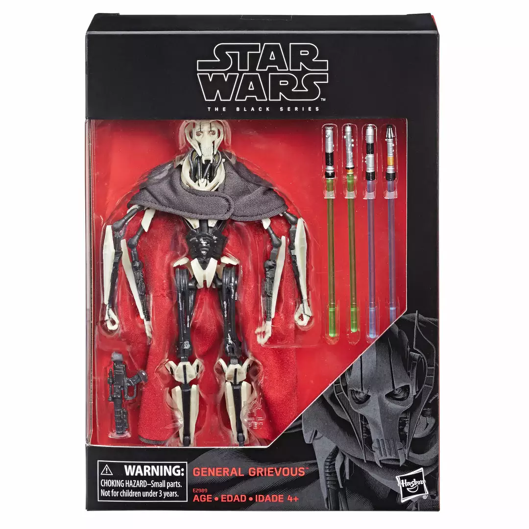 Star Wars The Black Series General Grievous Figure 4 Star Wars The Black Series General Grievous Figure