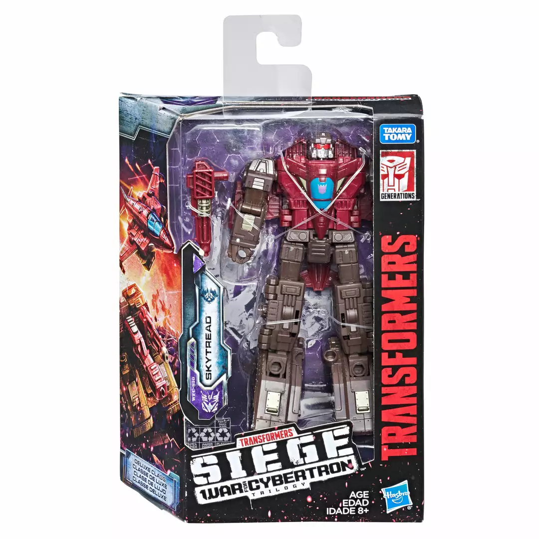 Transformers Generations War For Cybertron: Siege Deluxe Class WFC-S7 Skytread Figure