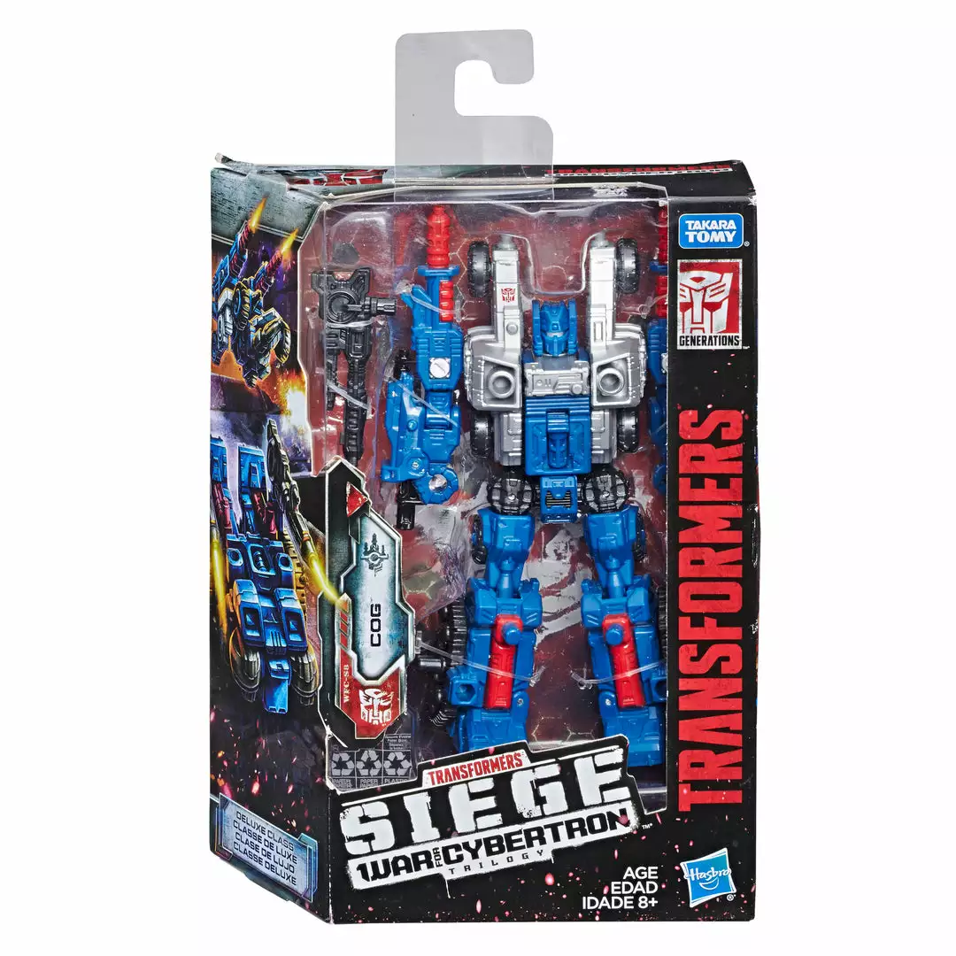 Transformers Generations War For Cybertron: Siege Deluxe Class WFC-S8 Cog Weaponizer Figure