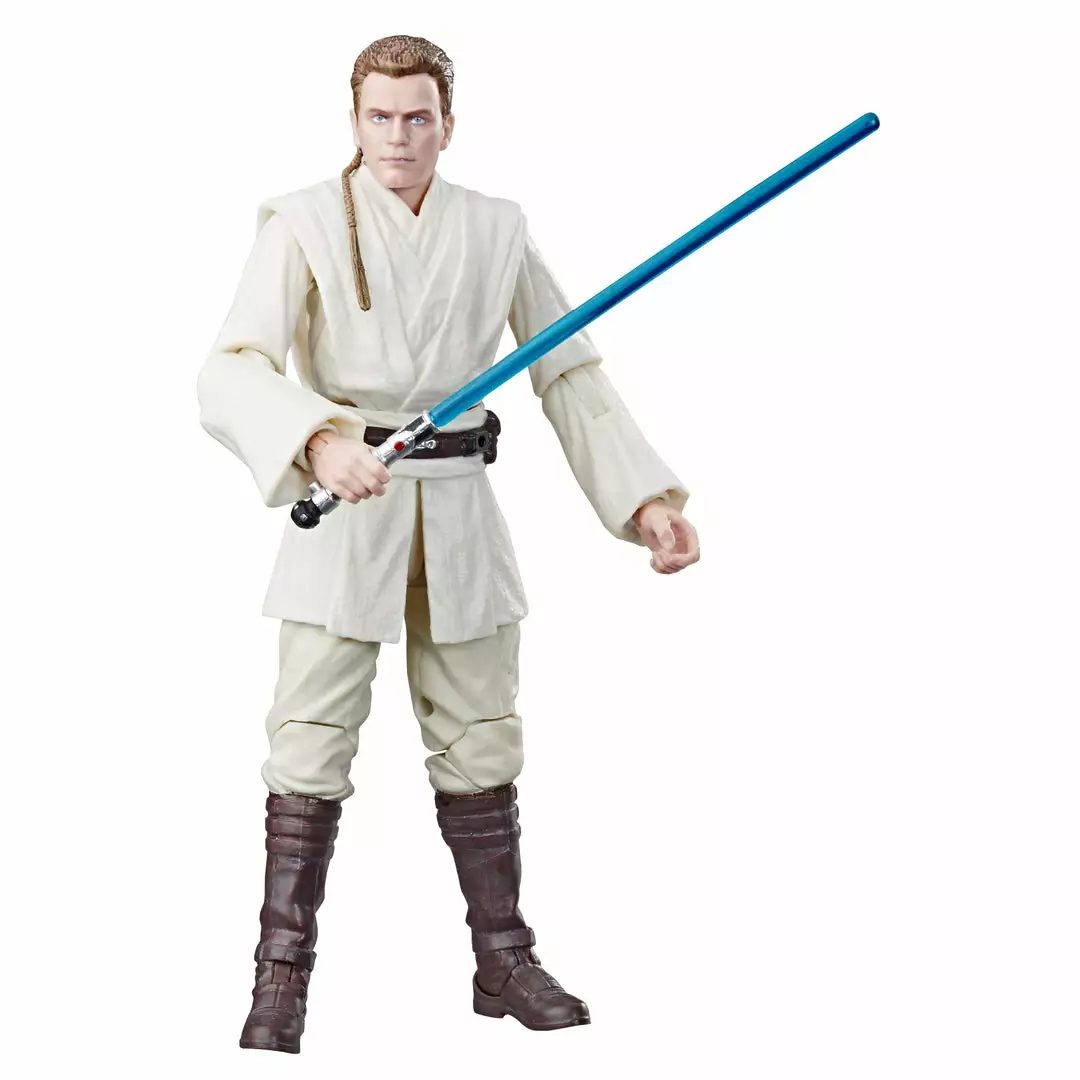 Star Wars The Black Series Star Wars Episode 1 The Phantom Menace Obi-Wan Kenobi Figure 3 Star Wars The Black Series Star Wars Episode 1 The Phantom Menace Obi-Wan Kenobi Figure