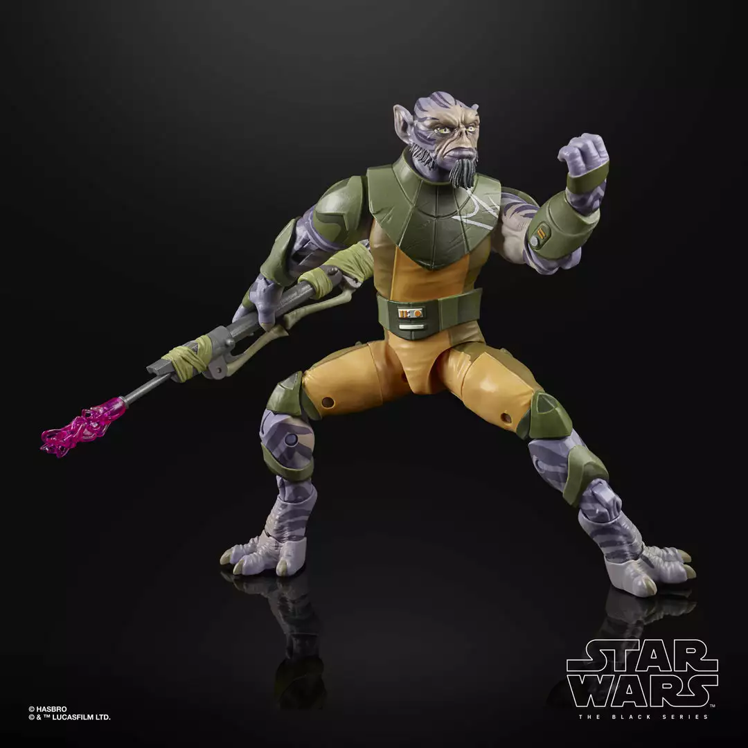 Star Wars The Black Series Garazeb “Zeb” Orrelios Deluxe Figure 6 Star Wars The Black Series Garazeb “Zeb” Orrelios Deluxe Figure