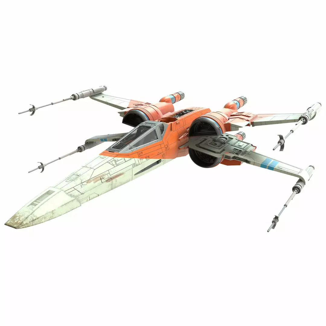 Star Wars The Vintage Collection Poe Dameron’s X-Wing Fighter Vehicle 3 Star Wars The Vintage Collection Poe Dameron’s X-Wing Fighter Vehicle