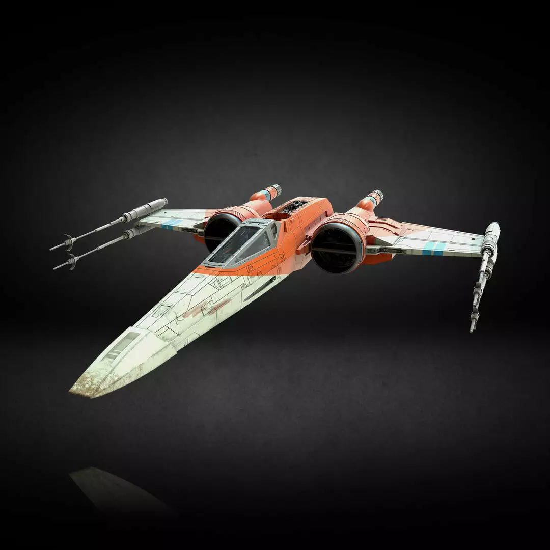 Star Wars The Vintage Collection Poe Dameron’s X-Wing Fighter Vehicle 4 Star Wars The Vintage Collection Poe Dameron’s X-Wing Fighter Vehicle