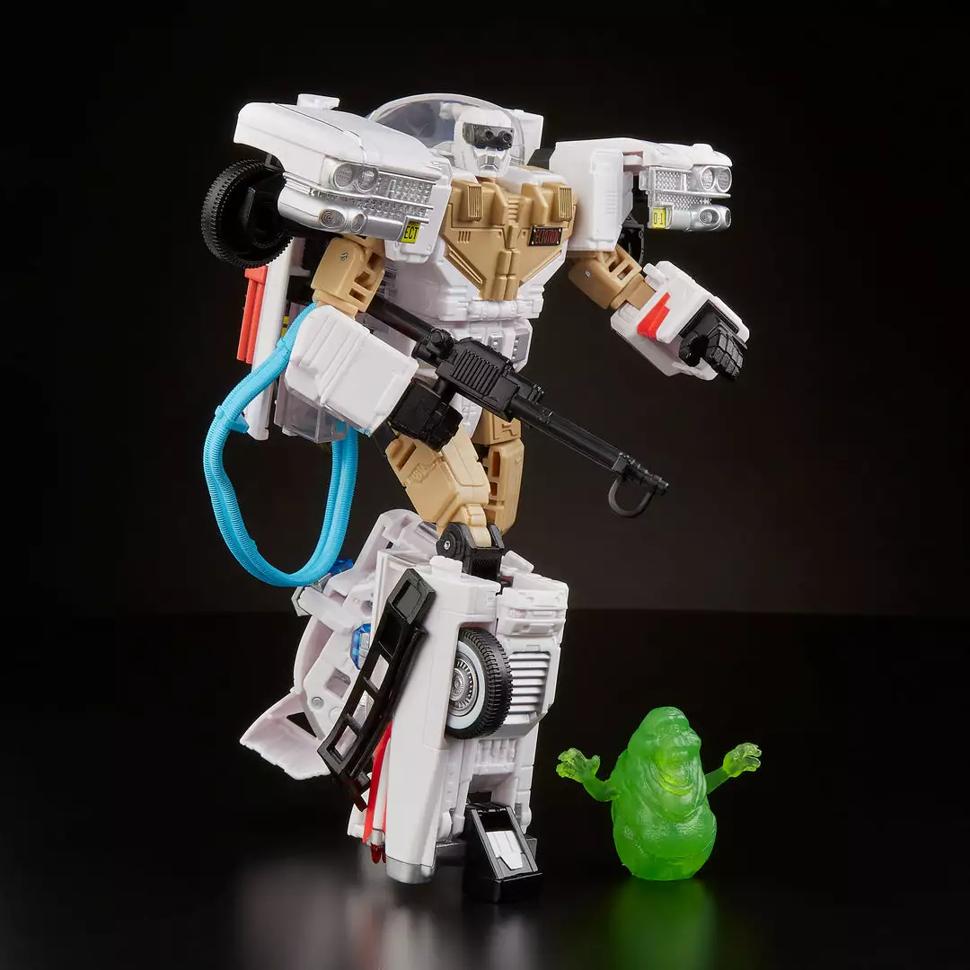 Transformers Generations Collaborative: Ghostbusters Mash-Up Ecto-1 Ectotron Action Figure 6 Transformers Generations Collaborative: Ghostbusters Mash-Up Ecto-1 Ectotron Action Figure