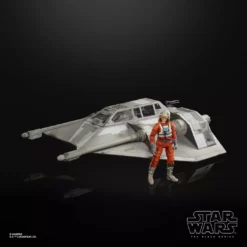 Star Wars The Black Series Snowspeeder Vehicle And Dak Ralter Figure
