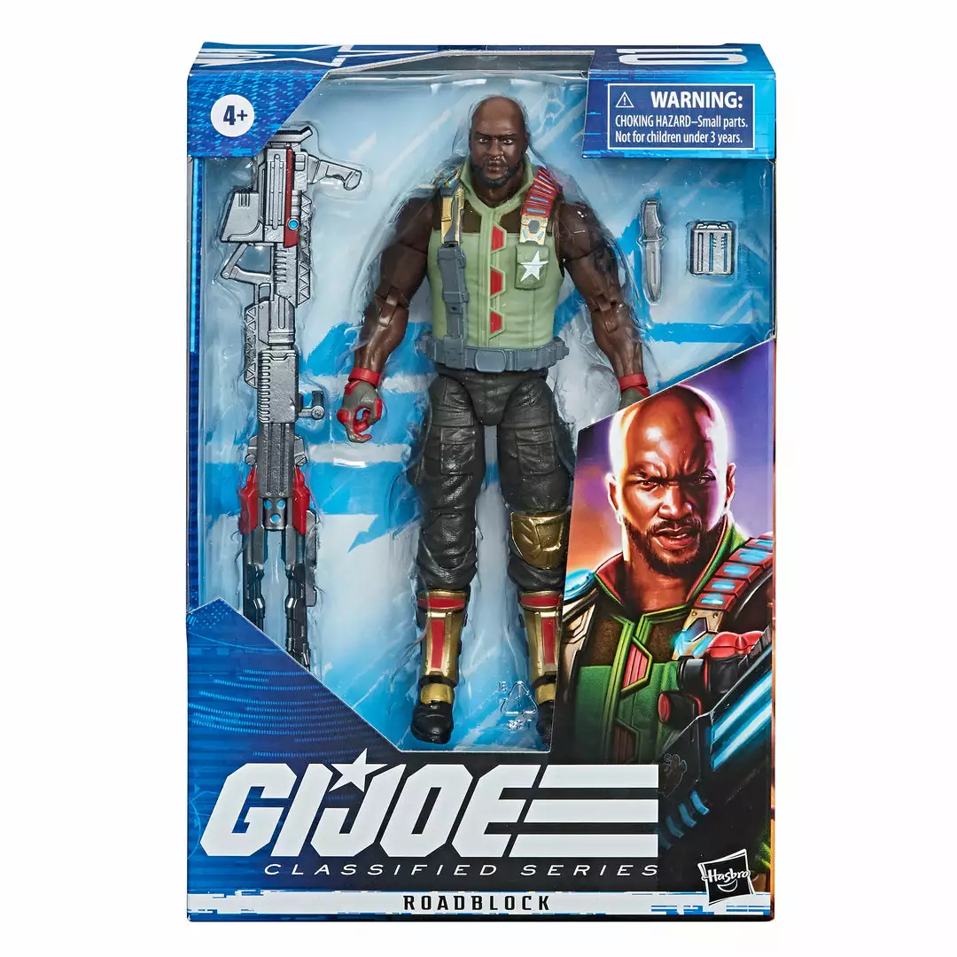 GI Joe G.I. Joe Classified Series Roadblock Figure Back In Stock 4 GI Joe G.I. Joe Classified Series Roadblock Figure Back In Stock