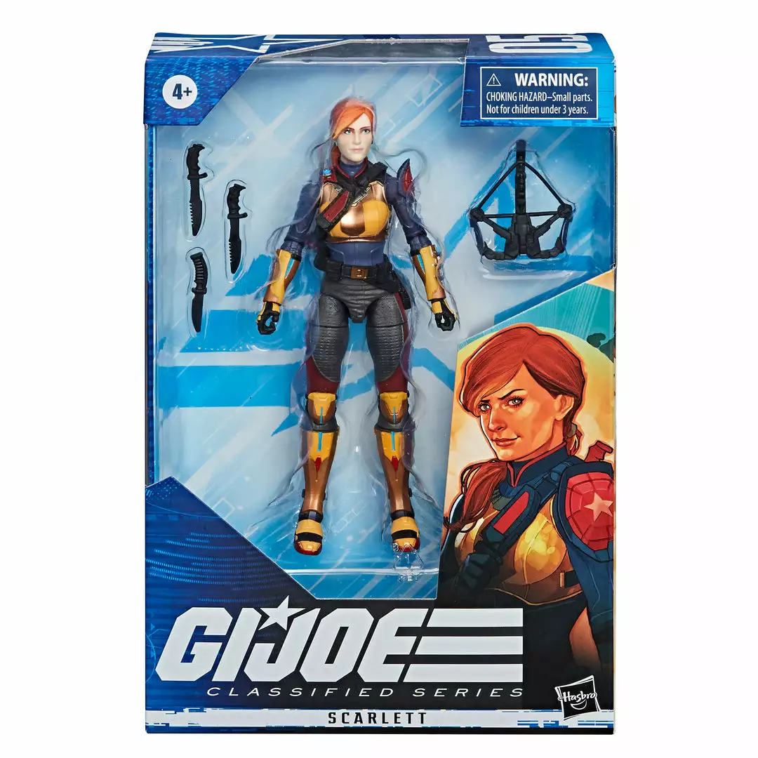 GI Joe G.I. Joe Classified Series Scarlett Figure 4 GI Joe G.I. Joe Classified Series Scarlett Figure