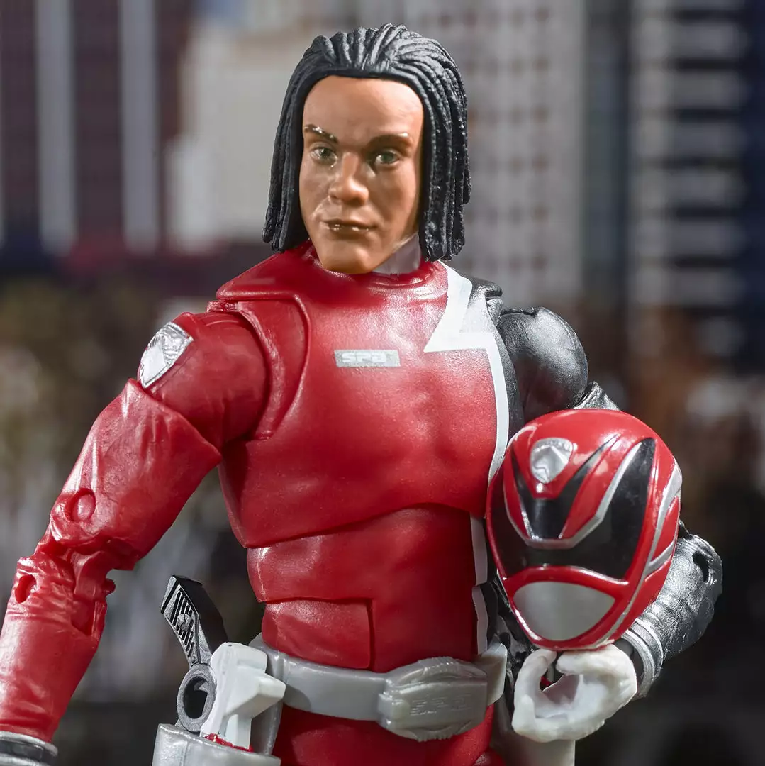 Power Rangers Lightning Collection S.P.D. Red Ranger Figure 7 Power Rangers Lightning Collection S.P.D. Red Ranger Figure