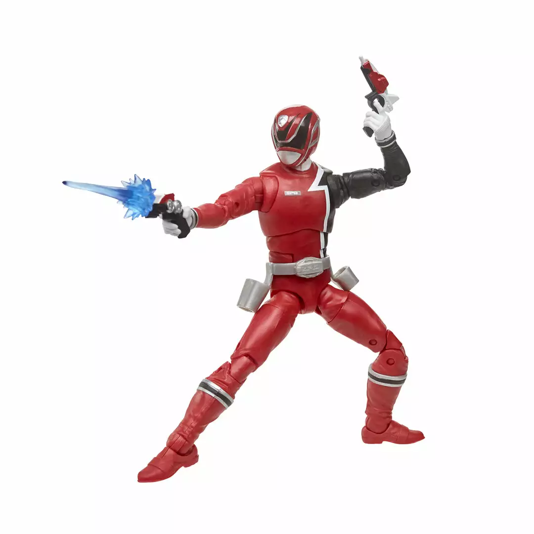 Power Rangers Lightning Collection S.P.D. Red Ranger Figure 5 Power Rangers Lightning Collection S.P.D. Red Ranger Figure