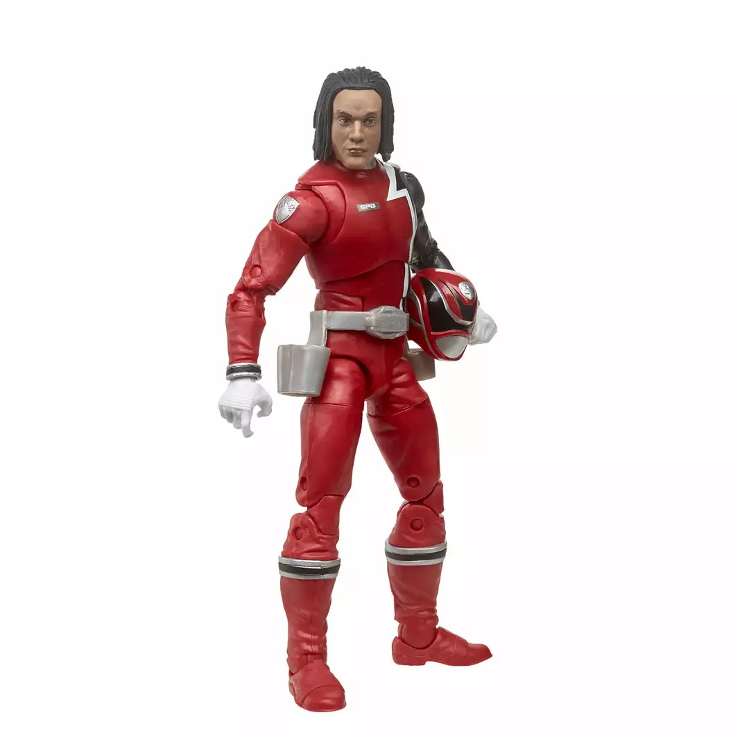 Power Rangers Lightning Collection S.P.D. Red Ranger Figure 4 Power Rangers Lightning Collection S.P.D. Red Ranger Figure