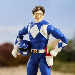 Power Rangers Lightning Collection Mighty Morphin Blue Ranger Figure 9 Power Rangers Lightning Collection Mighty Morphin Blue Ranger Figure