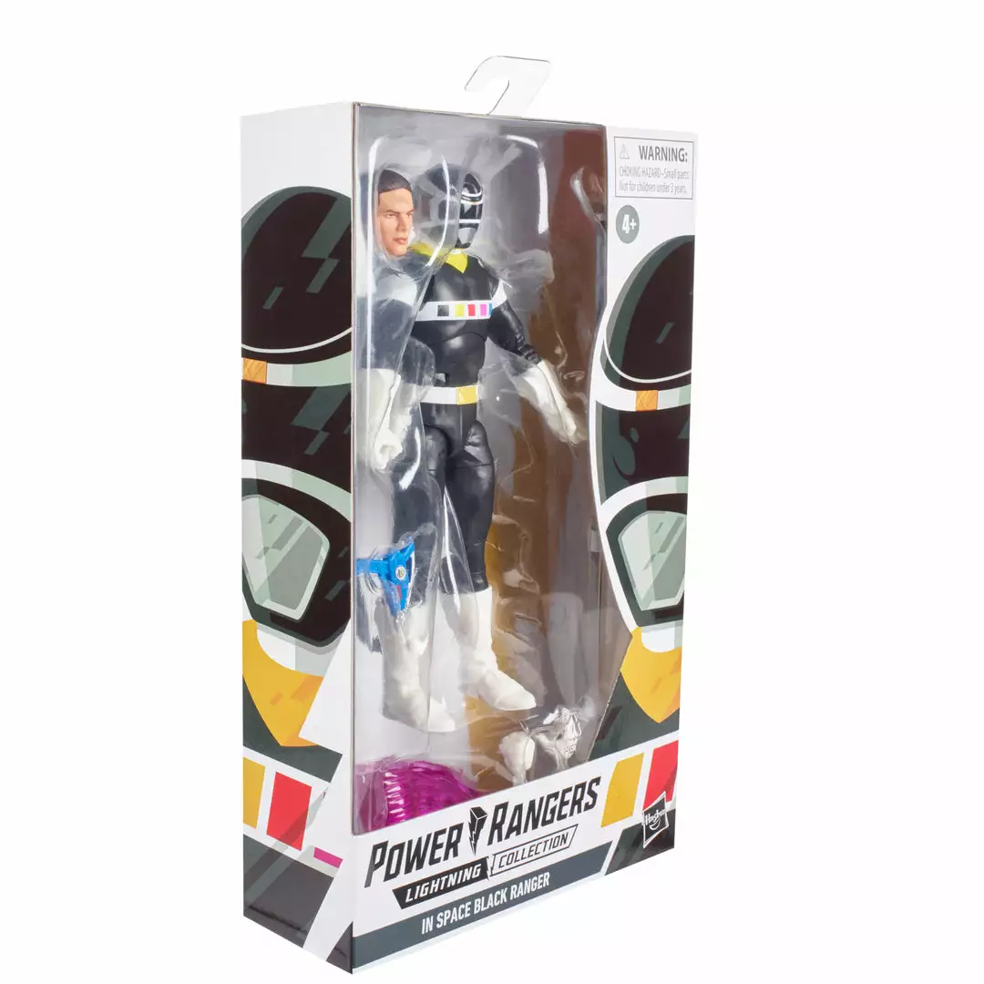 Power Rangers Lightning Collection In Space Black Ranger Ranger Figure 11 Power Rangers Lightning Collection In Space Black Ranger Ranger Figure