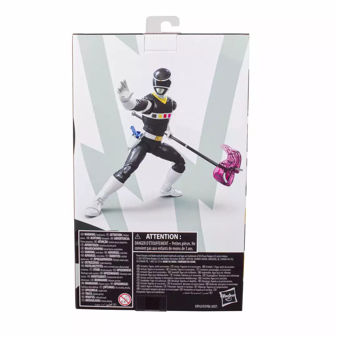 Power Rangers Lightning Collection In Space Black Ranger Ranger Figure 4 Power Rangers Lightning Collection In Space Black Ranger Ranger Figure