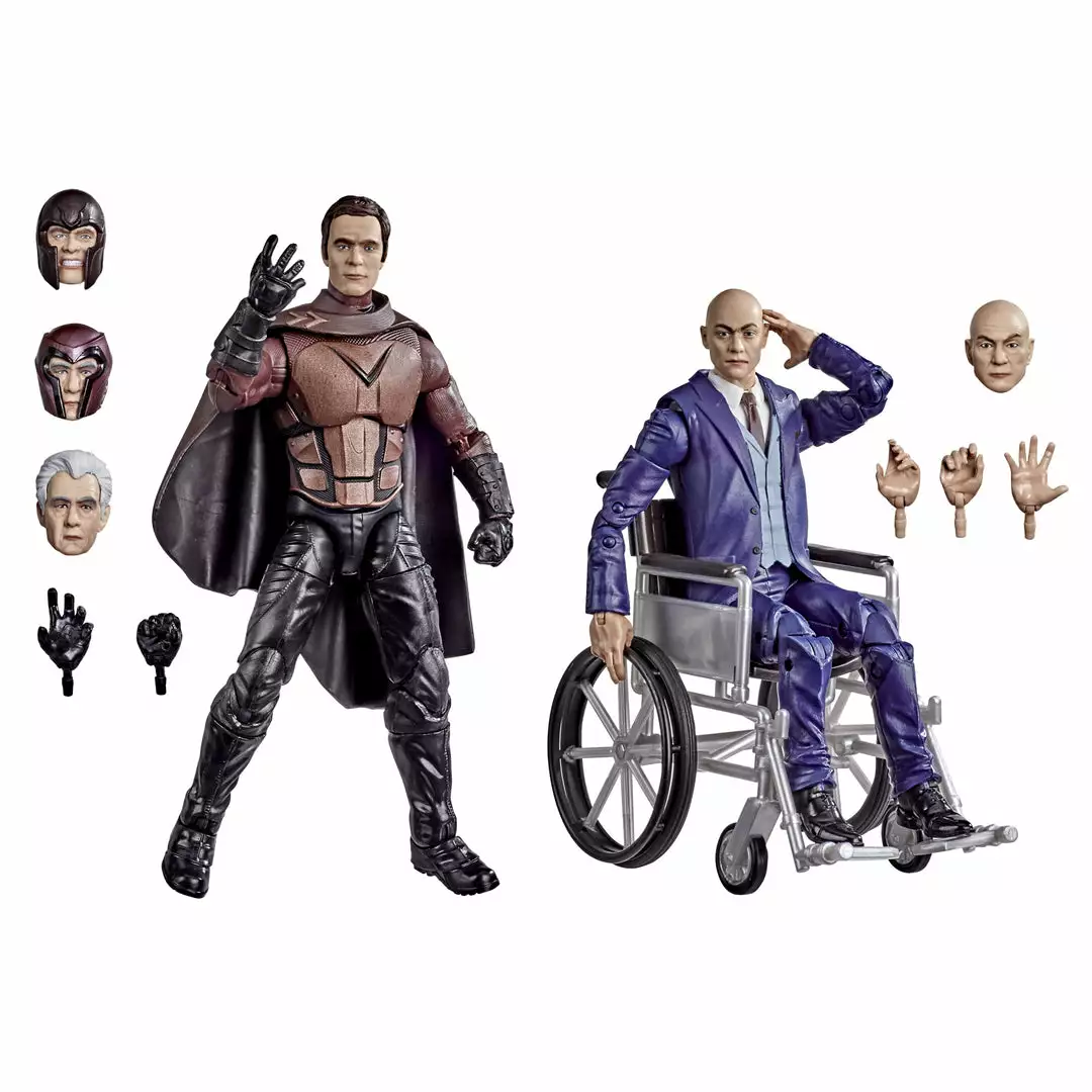 Marvel Legends Series Magneto And Professor X Action Figures 5 Marvel Legends Series Magneto And Professor X Action Figures