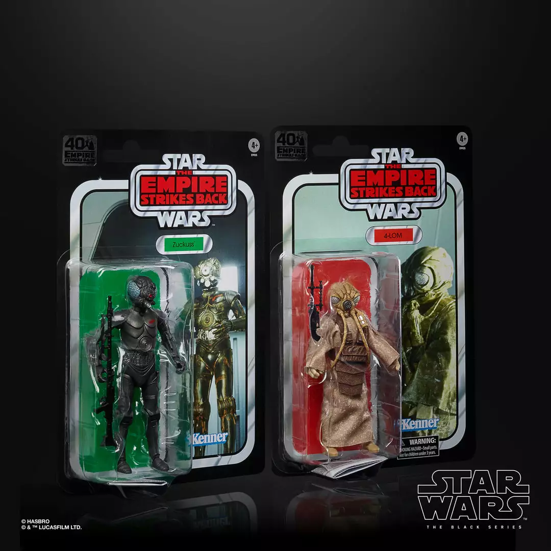 Star Wars The Black Series 4-LOM And Zuckuss Action Figures 9 Star Wars The Black Series 4-LOM And Zuckuss Action Figures