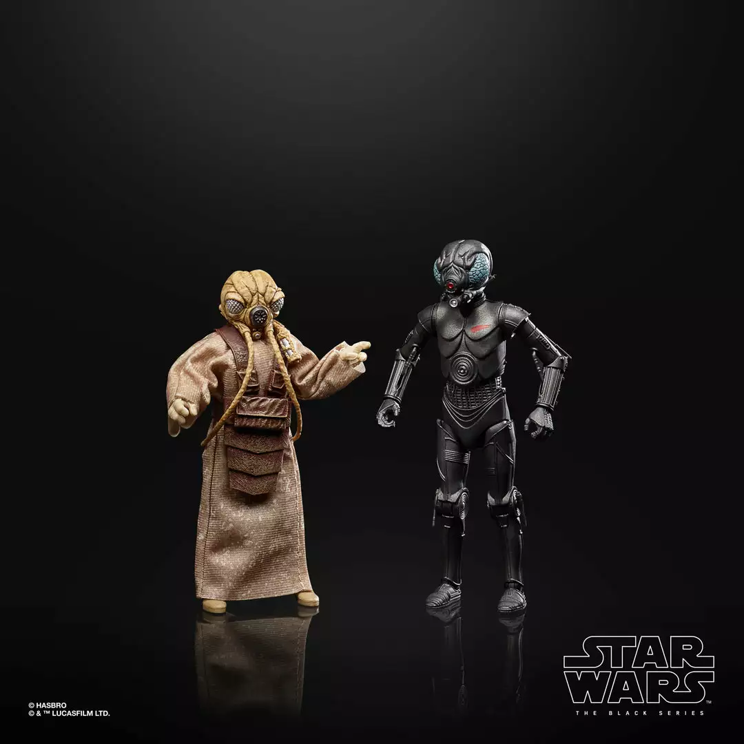 Star Wars The Black Series 4-LOM And Zuckuss Action Figures 7 Star Wars The Black Series 4-LOM And Zuckuss Action Figures