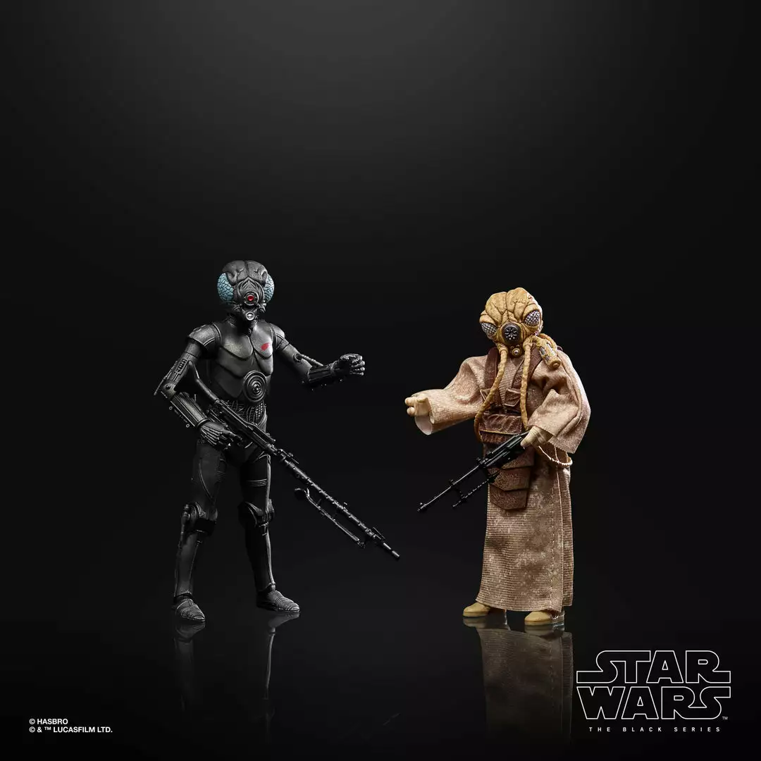 Star Wars The Black Series 4-LOM And Zuckuss Action Figures 3 Star Wars The Black Series 4-LOM And Zuckuss Action Figures