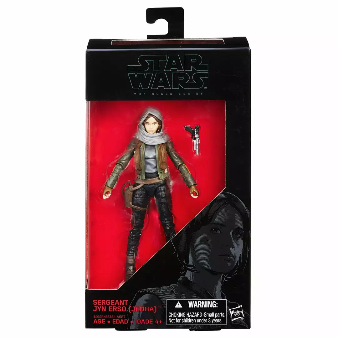 Star Wars The Black Series Rogue One Sergeant Jyn Erso Figure 8 Star Wars The Black Series Rogue One Sergeant Jyn Erso Figure
