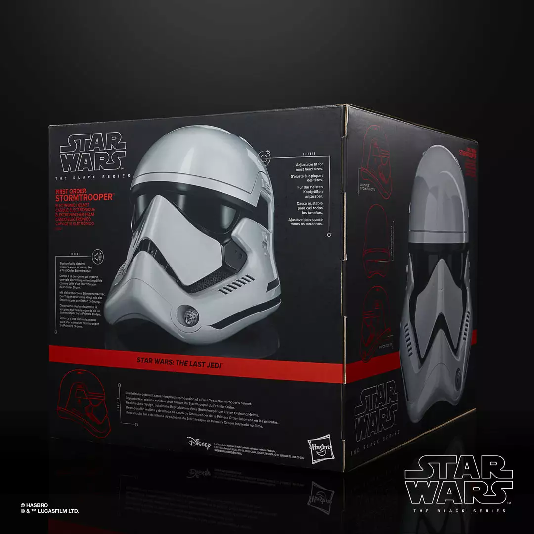 Star Wars The Black Series First Order Stormtrooper Electronic Helmet 9 Star Wars The Black Series First Order Stormtrooper Electronic Helmet