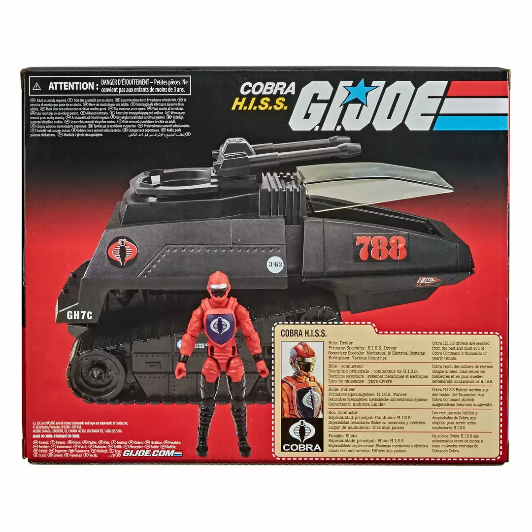 GI Joe G.I. Joe Retro Collection Cobra H.I.S.S. 14 GI Joe G.I. Joe Retro Collection Cobra H.I.S.S.