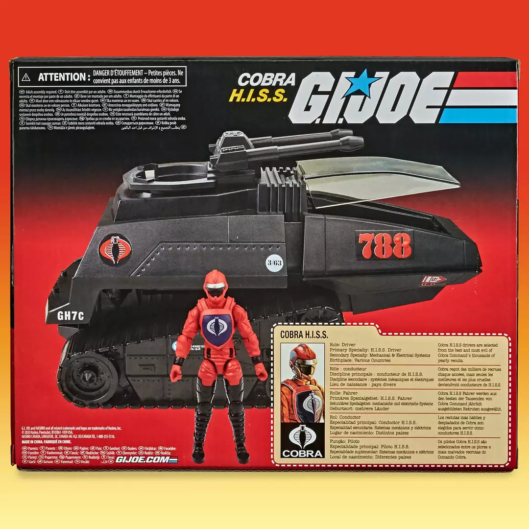GI Joe G.I. Joe Retro Collection Cobra H.I.S.S. 15 GI Joe G.I. Joe Retro Collection Cobra H.I.S.S.