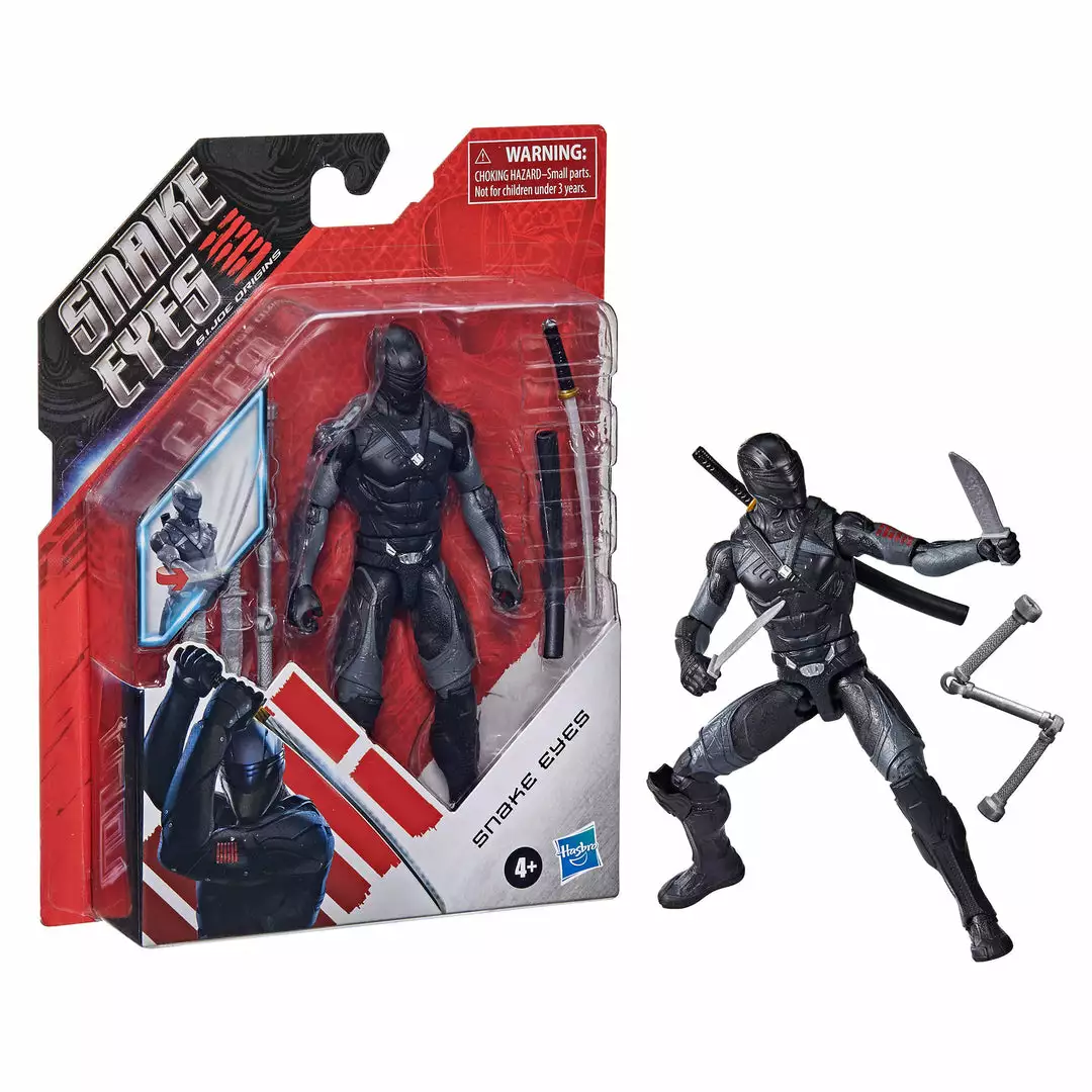 Hasbro Pulse Snake Eyes: G.I. Joe Origins Snake Eyes GI Joe 6 Hasbro Pulse Snake Eyes: G.I. Joe Origins Snake Eyes GI Joe