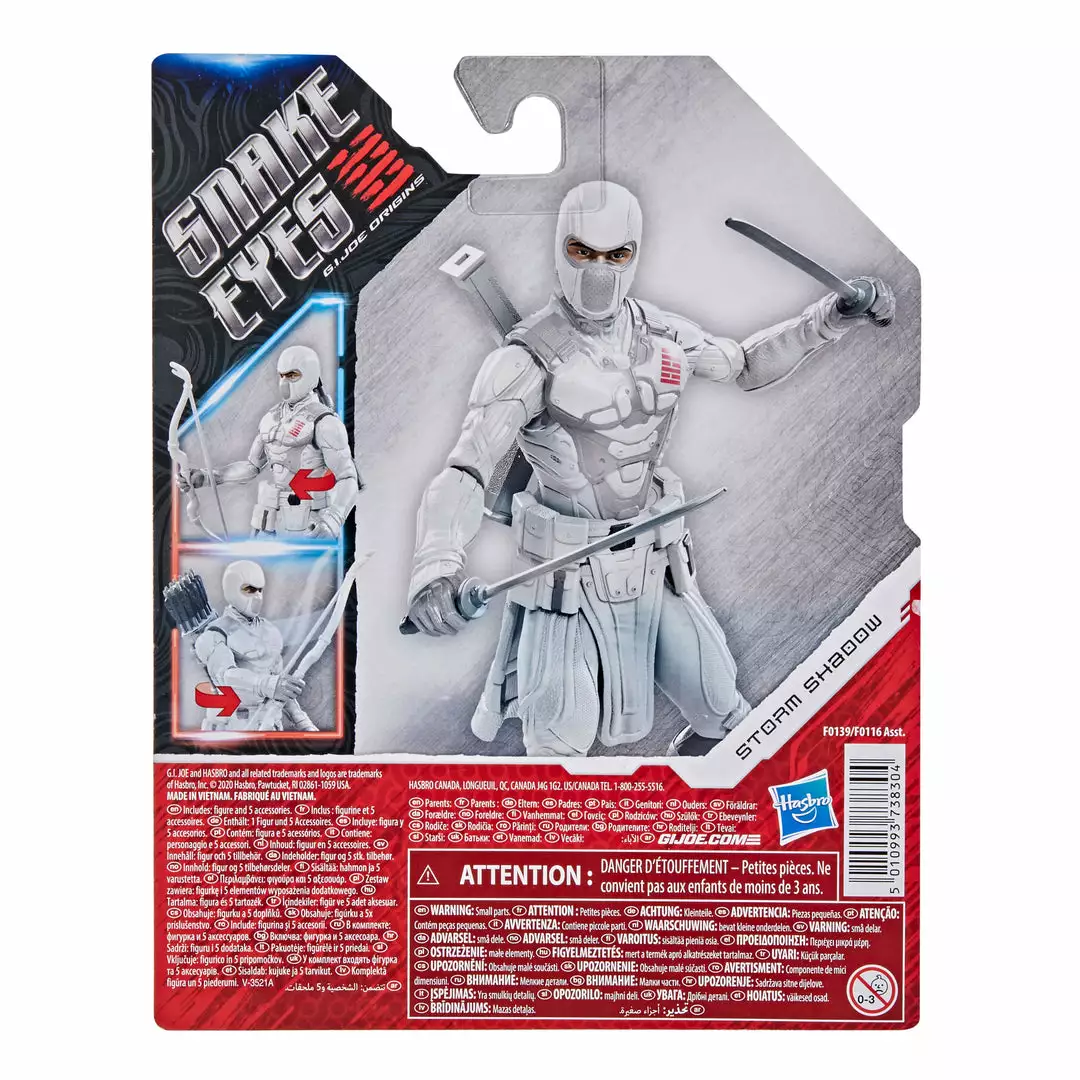 GI Joe Snake Eyes: G.I. Joe Origins Storm Shadow 11 GI Joe Snake Eyes: G.I. Joe Origins Storm Shadow