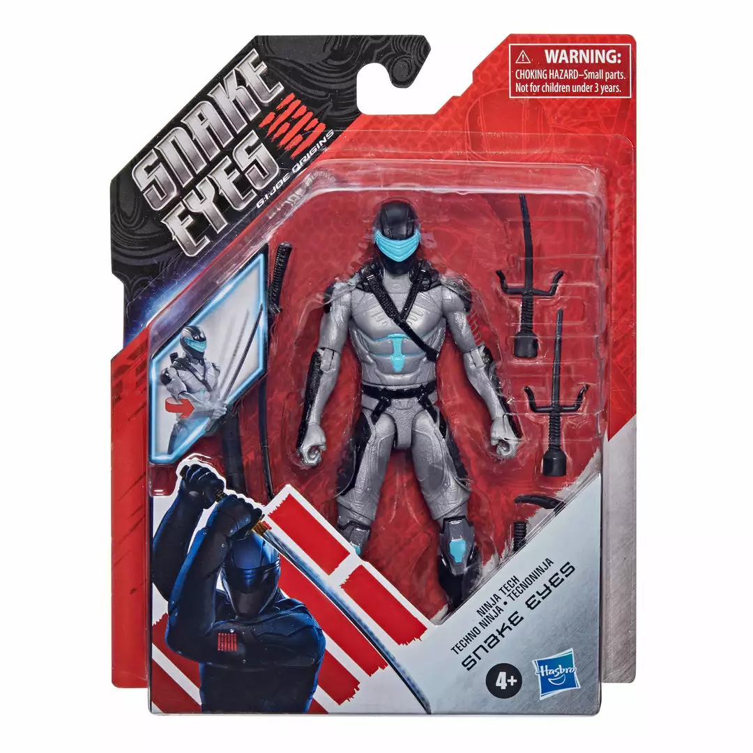 GI Joe Snake Eyes: G.I. Joe Origins Ninja Tech Snake Eyes 6 GI Joe Snake Eyes: G.I. Joe Origins Ninja Tech Snake Eyes