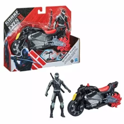 GI Joe Snake Eyes: G.I. Joe Origins Snake Eyes With Stealth Cycle