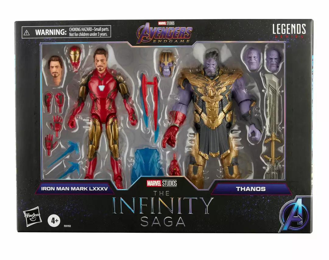 Marvel Legends Series Iron Man Mark 85 Vs. Thanos 6 Marvel Legends Series Iron Man Mark 85 Vs. Thanos