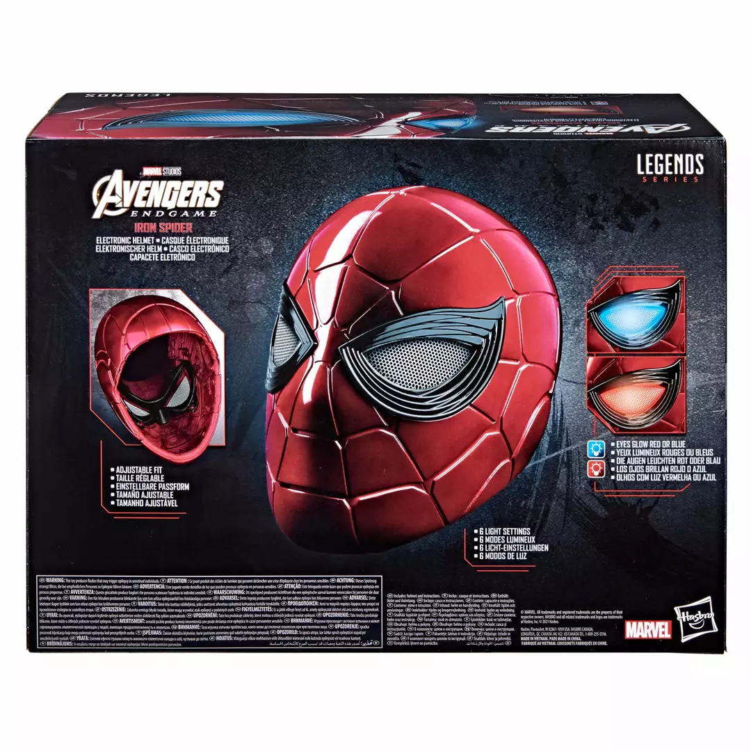 Marvel Legends Series Iron Spider Electronic Helmet 11 Marvel Legends Series Iron Spider Electronic Helmet