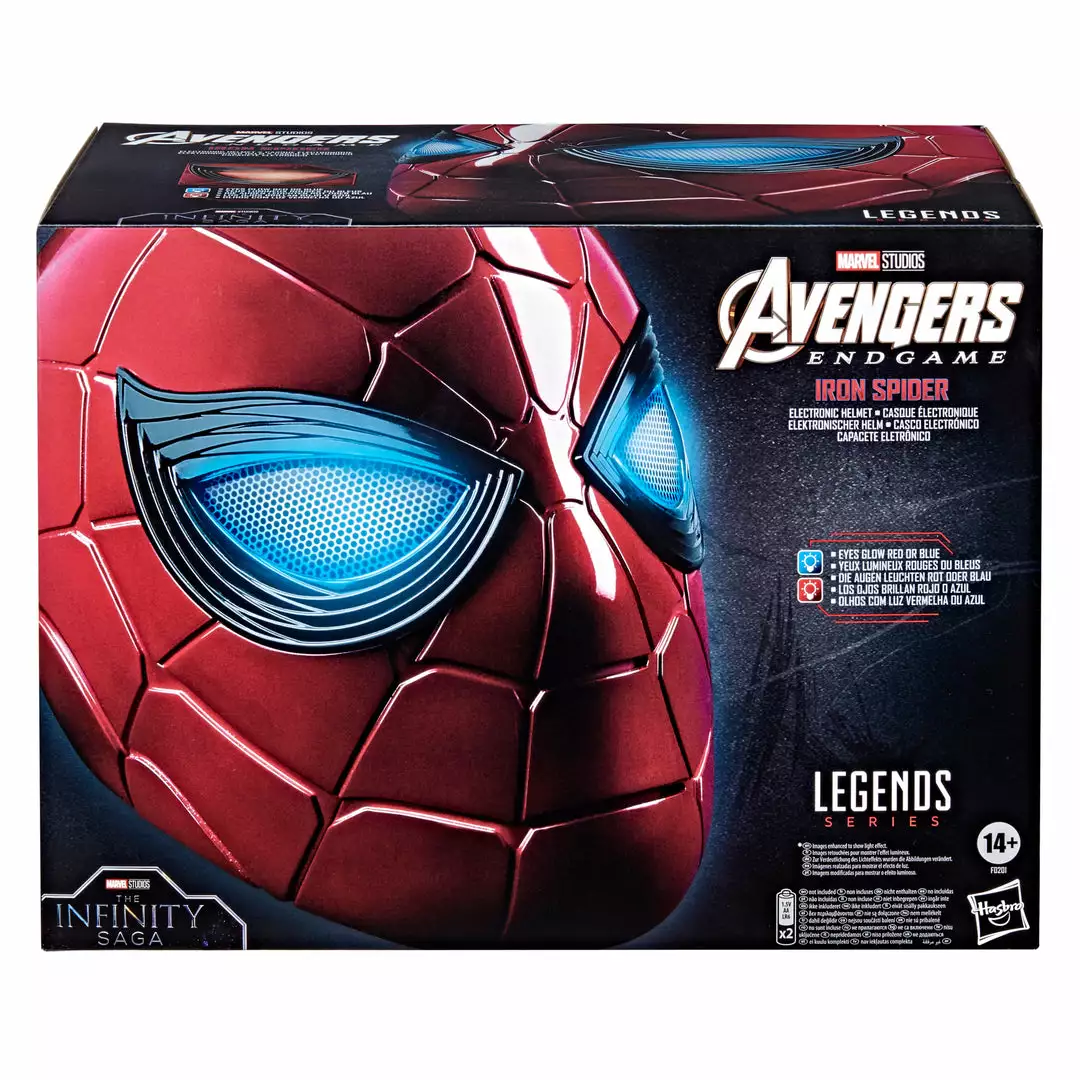 Marvel Legends Series Iron Spider Electronic Helmet 4 Marvel Legends Series Iron Spider Electronic Helmet