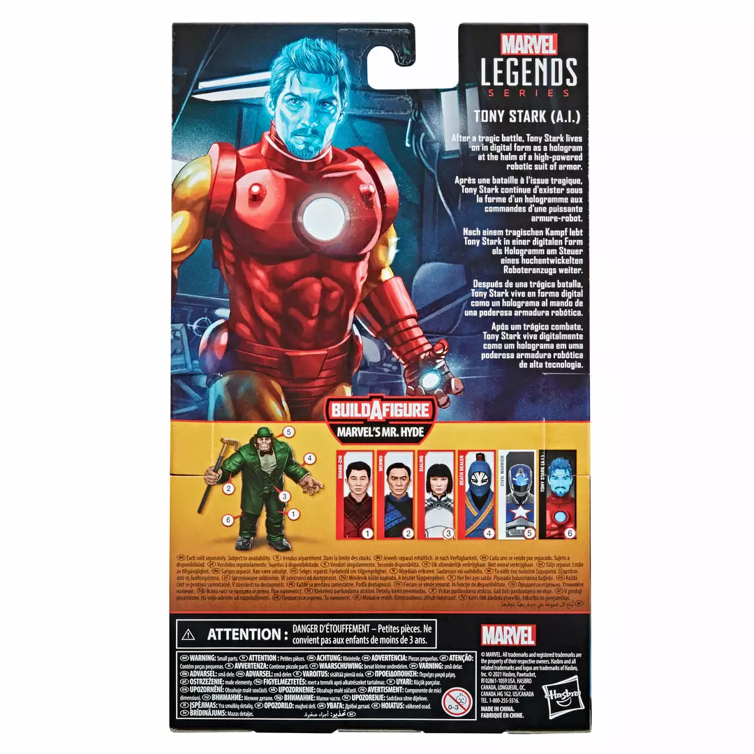 Marvel Legends Series Tony Stark (A.I.) Figure 4 Marvel Legends Series Tony Stark (A.I.) Figure