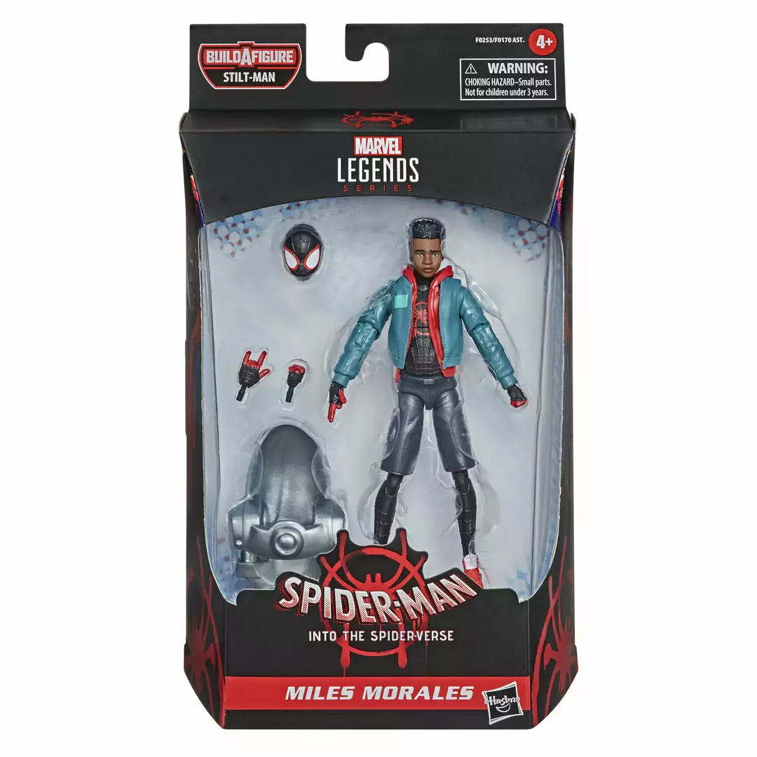 Marvel Legends Series Spider-Man: Into The Spider-Verse Miles Morales Figure 6 Marvel Legends Series Spider-Man: Into The Spider-Verse Miles Morales Figure