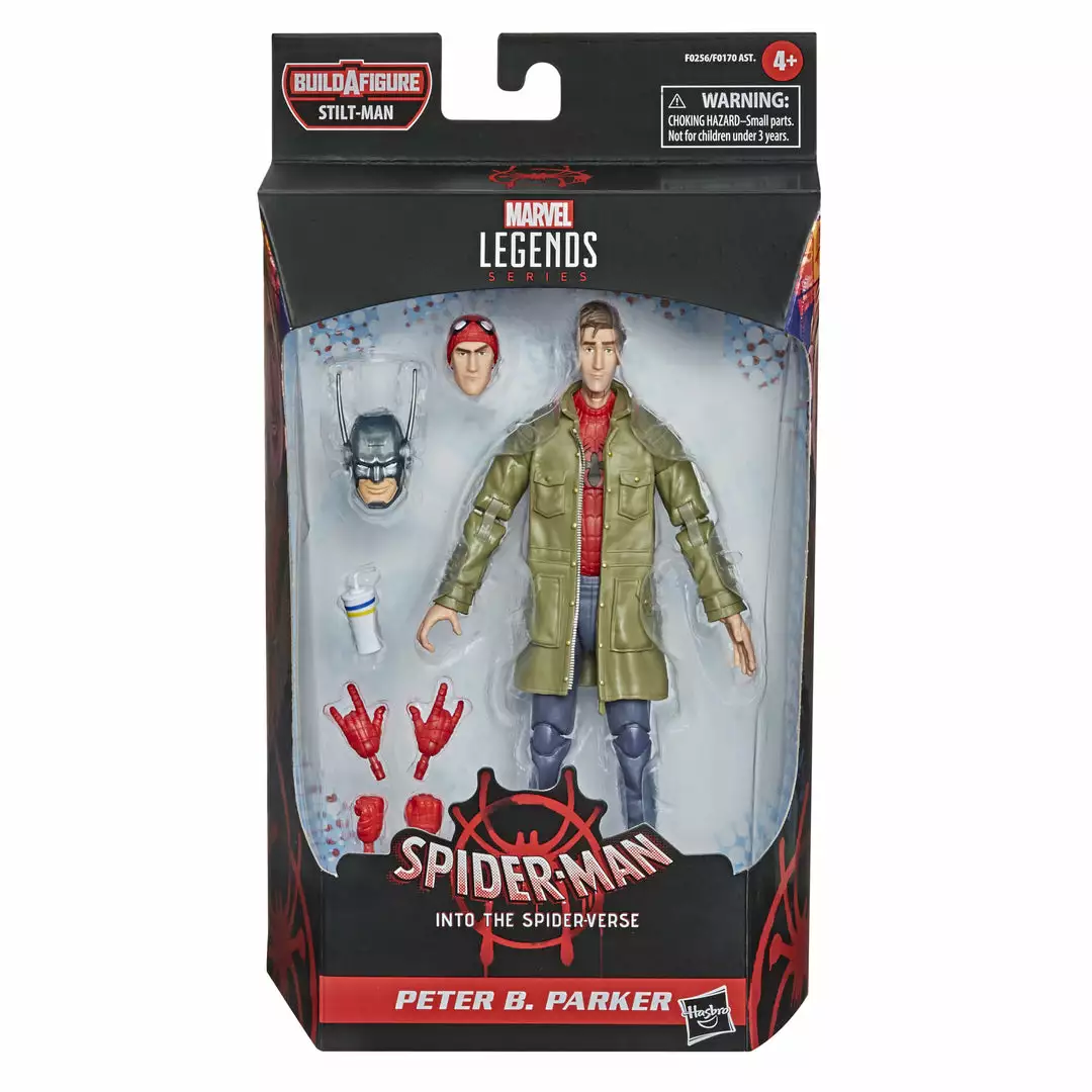 Marvel Legends Series Spider-Man: Into The Spider-Verse Peter B. Parker 6 Marvel Legends Series Spider-Man: Into The Spider-Verse Peter B. Parker