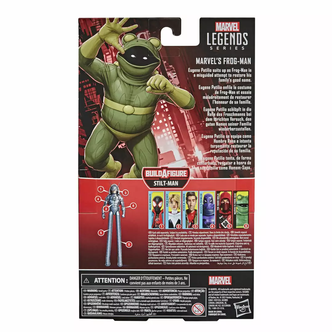Marvel Legends Series Spider-Man Marvel’s Frog-Man 4 Marvel Legends Series Spider-Man Marvel’s Frog-Man