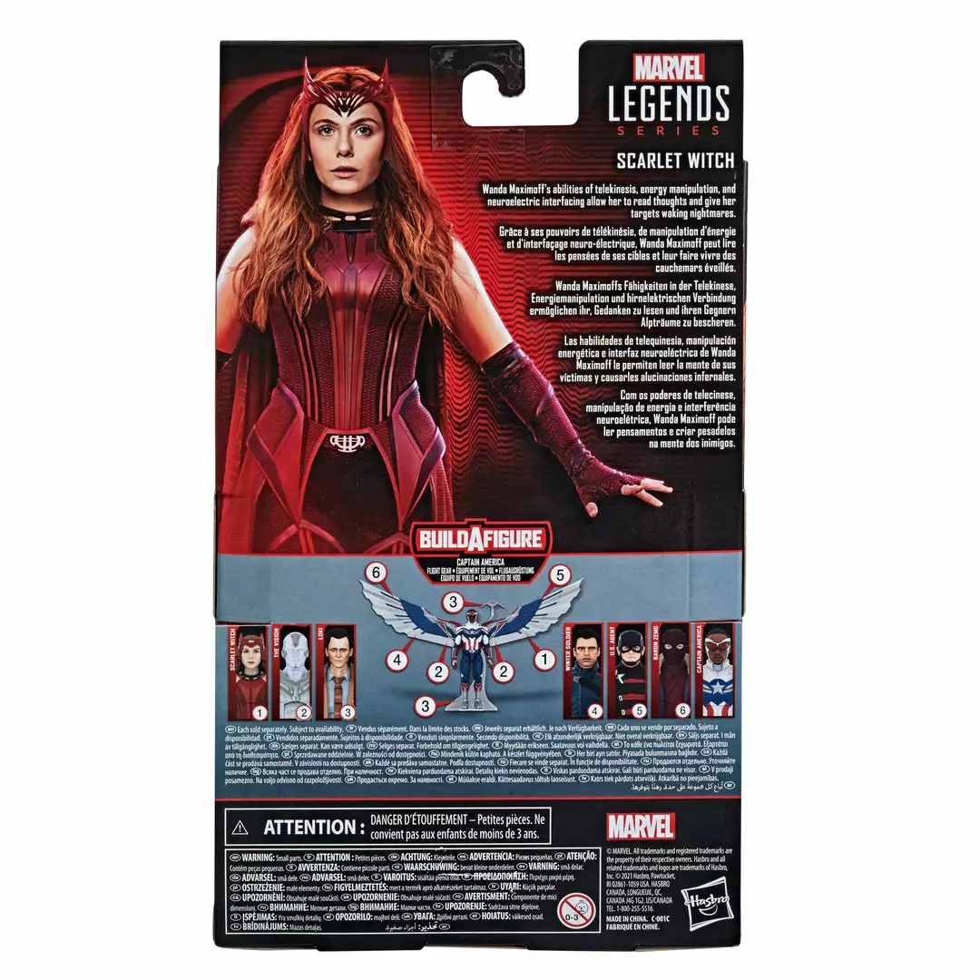 Marvel Legends Series Avengers Scarlet Witch 4 Marvel Legends Series Avengers Scarlet Witch
