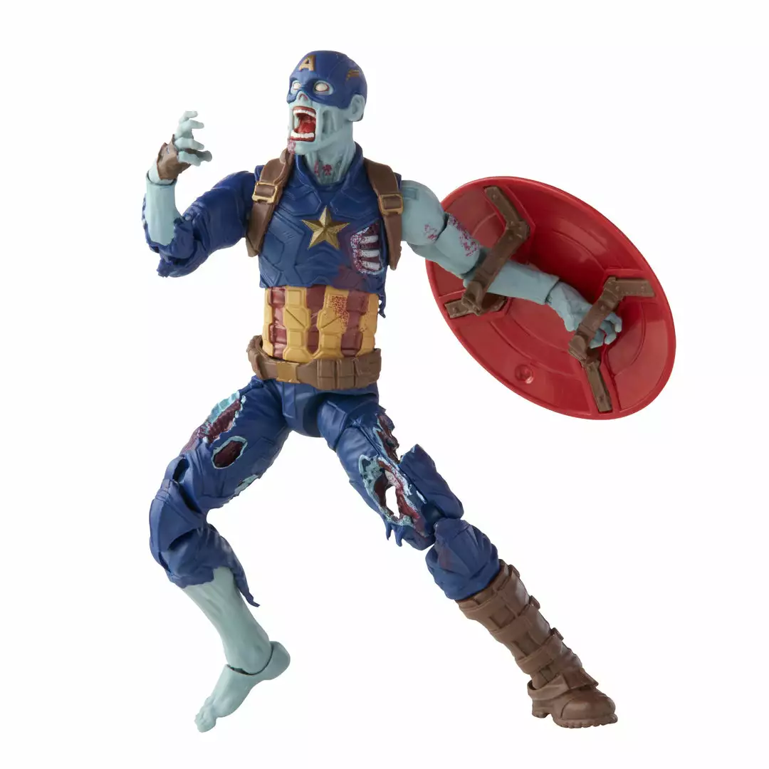 Marvel Legends Series Zombie Captain America 10 Marvel Legends Series Zombie Captain America